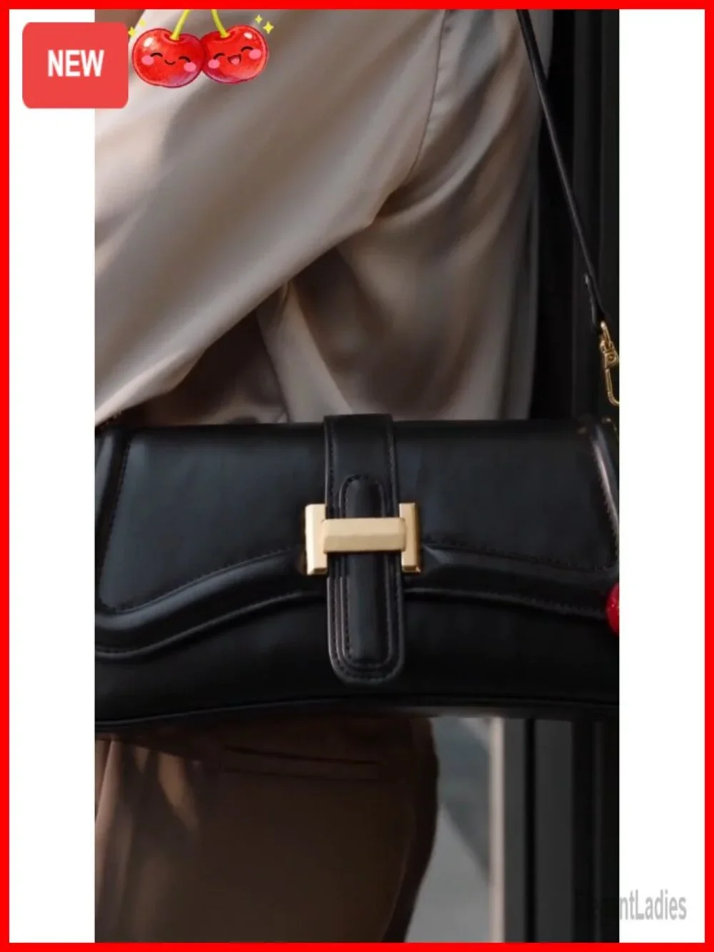 Vintage PU Leather Hobo Bag for Women Shoulder Crossbody with Straps
